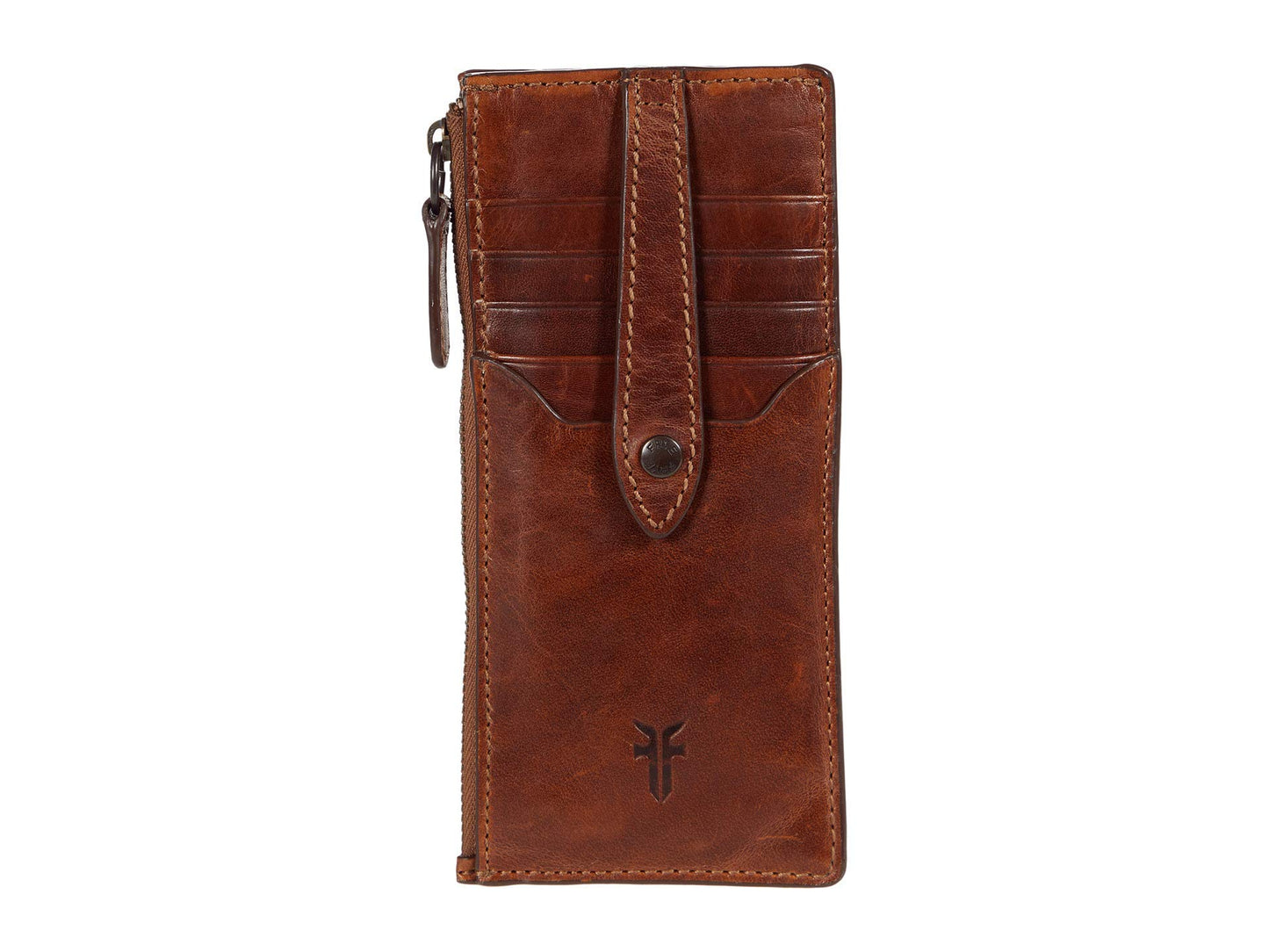 HOTFrye Women's Melissa Snap Card Wallet, Stylish Design with Holder & Slots, Compact for Purse