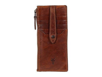 HOTFrye Women's Melissa Snap Card Wallet, Stylish Design with Holder & Slots, Compact for Purse