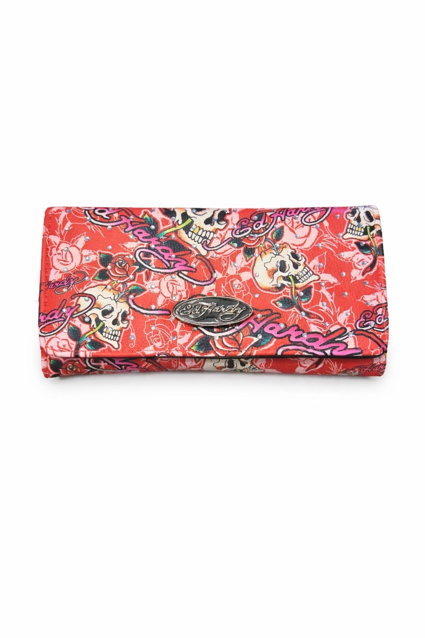 HOTED HARDY Women's Trifold Wallet with Multicompartment Storage EHW193 (Pink/White)