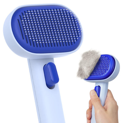 HOTAumuca Cat Brush for Shedding, Cat Brushes for Indoor Cats, Cat Brush for Long or Short Haired Cats, Cat Grooming Brush Cat Comb for Kitten Rabbit Massage Removes Loose Fur