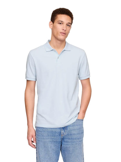 HOTGap Men's Stretch Pique Polo Shirt