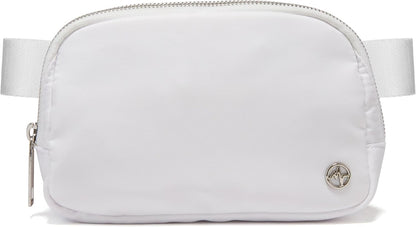 HOTPander Everywhere Belt Bag for Women, Fashion Waist Packs, Crossbody Bags, Everywhere Belt Bag with Adjustable Strap (Pure White).