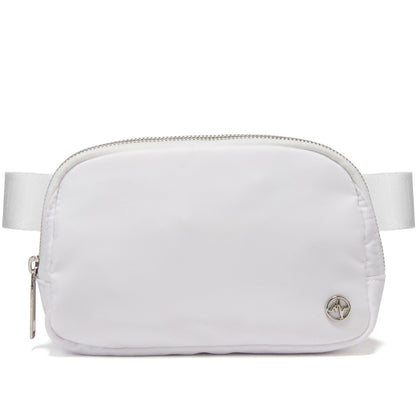 HOTPander Everywhere Belt Bag for Women, Fashion Waist Packs, Crossbody Bags, Everywhere Belt Bag with Adjustable Strap (Pure White).