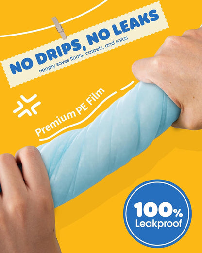 HOT50-Pack Extra Large Pee Pads - 34" x 28" Puppy Pads for Dogs with 6-Layer Leakproof Protection, Disposable and Quick-Dry Dog Pads with High Absorbency for Easy Potty Training