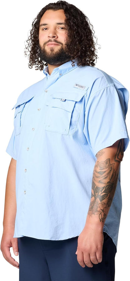HOTColumbia Men's PFG Bahama II Short Sleeve Fishing Shirt