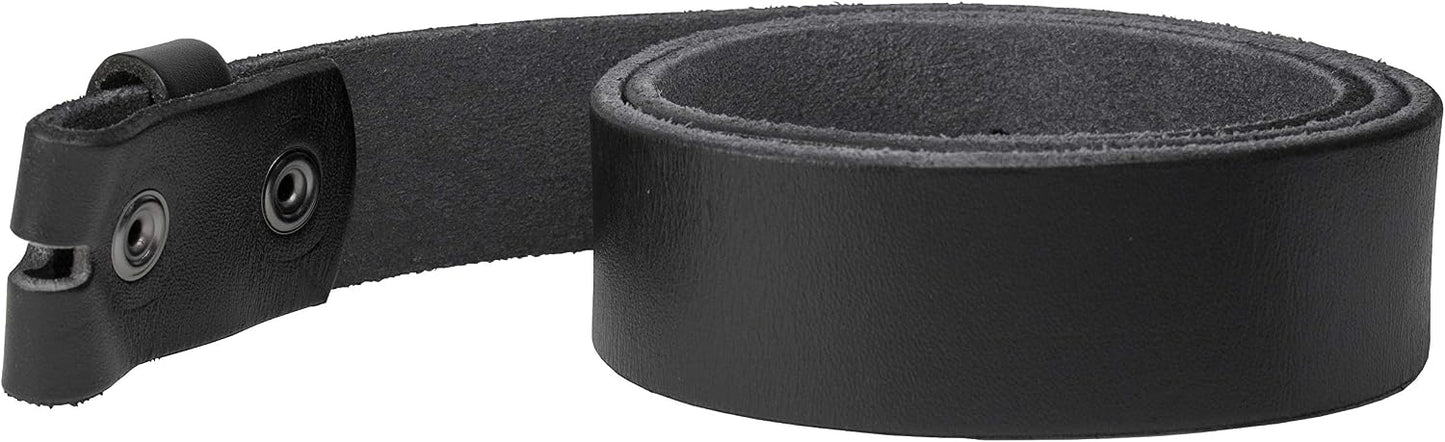 HOTGelante Genuine Full Grain Leather Belt Strap without Belt Buckle