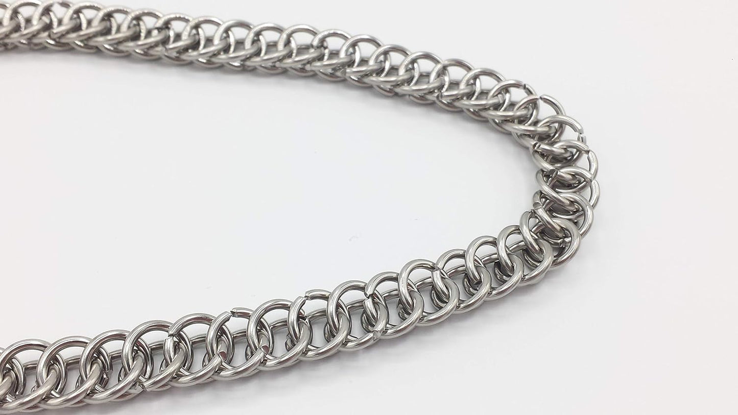 HOTStainless Steel Half Persian Chainmail Wallet Chain