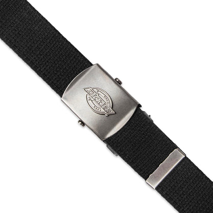 HOTDickies mens Fabric Web Plaque Logo Buckle Belt - Fits Up to Size 42" Waist