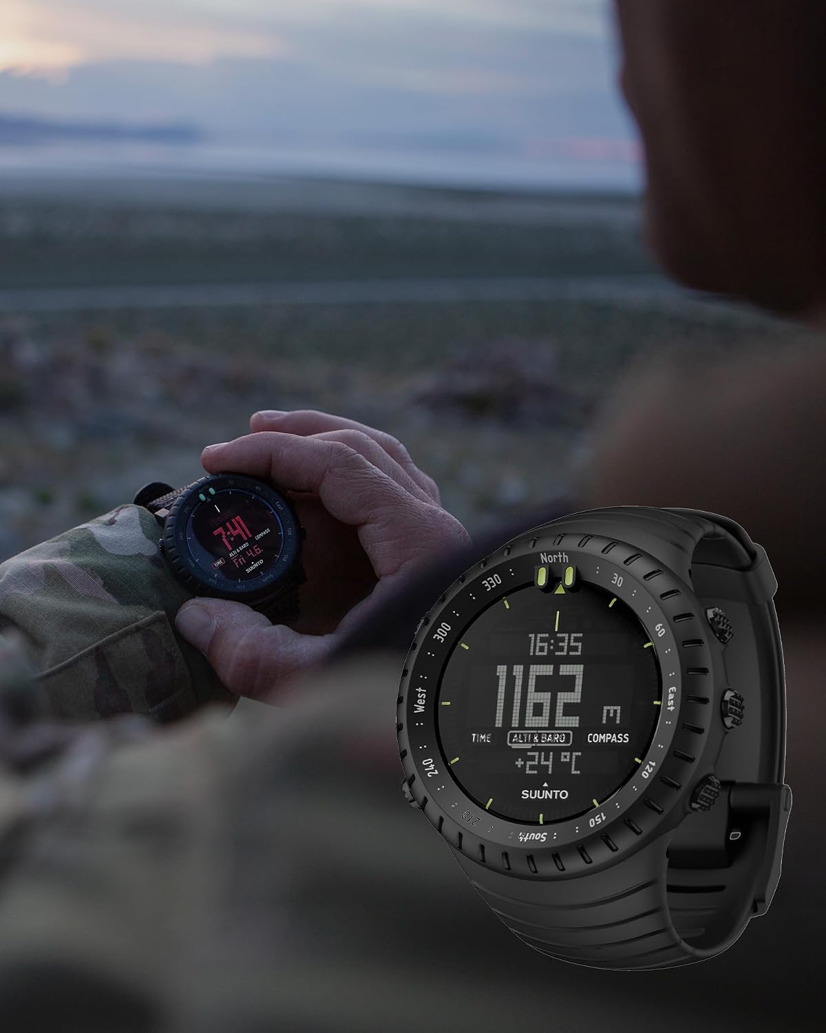 HOTSUUNTO Core Classic Outdoor Watch for Men