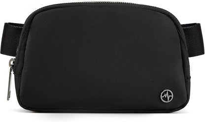 HOTPander Cross Body Fanny Pack for Women, Fashion Waist Packs, Crossbody Bags, Belt Bag with Adjustable Strap (Black)