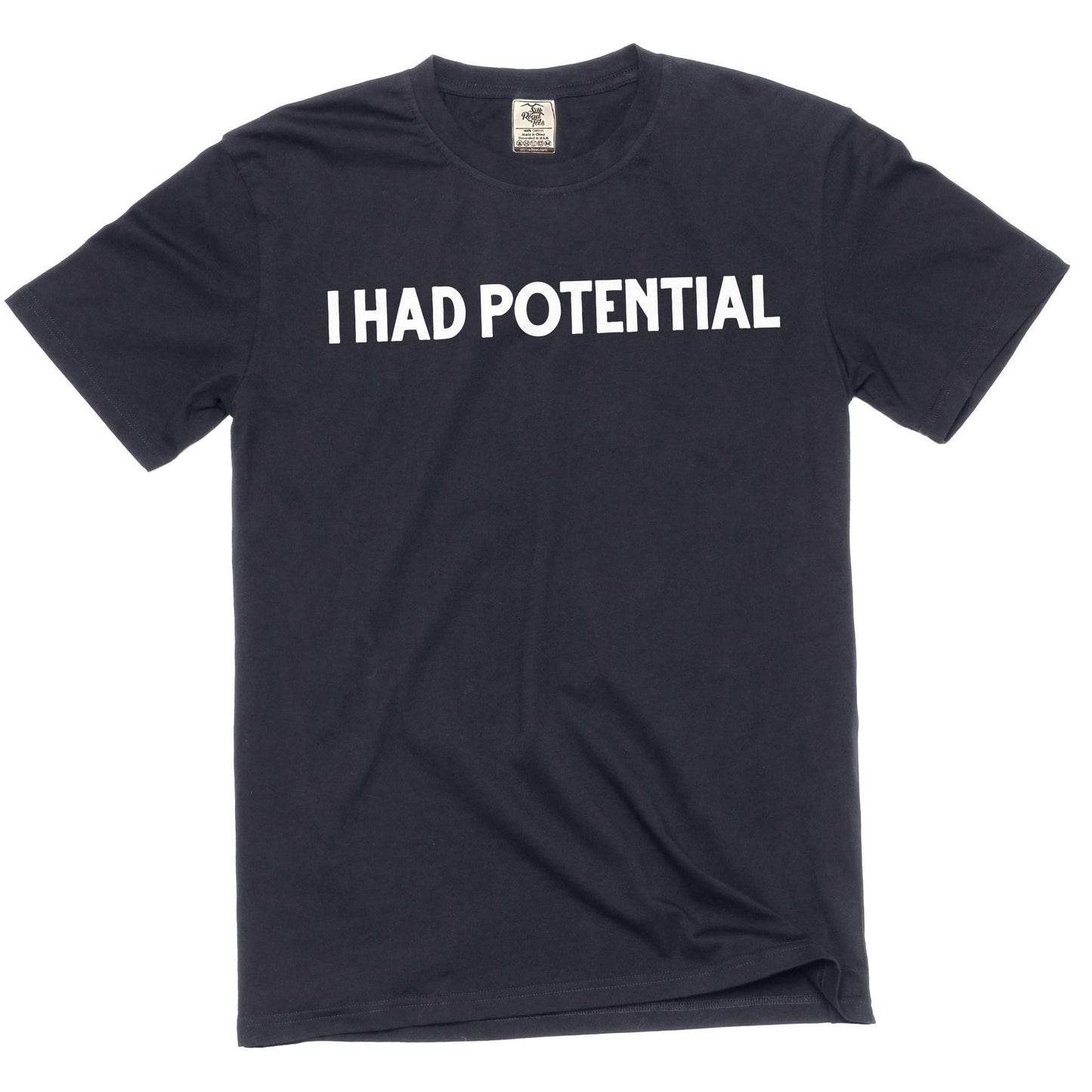 HOTMen's Funny I had Potential T-Shirt Humorous Novelty Graphic tee