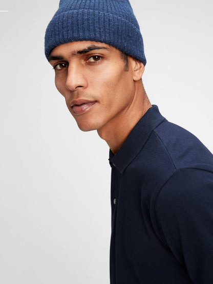 HOTGap Men's Stretch Pique Polo Shirt