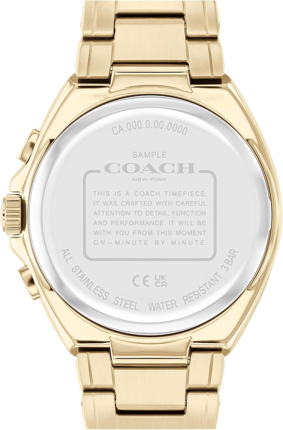 HOTCoach Jackson Men's Chronograph Watch - Date Window and Subdials for Hours, Minutes, Seconds - Water Resistant 3 ATM/30 Meters - Gift for Him - Premium Fashion Timepiece for Everyday Wear - 45mm