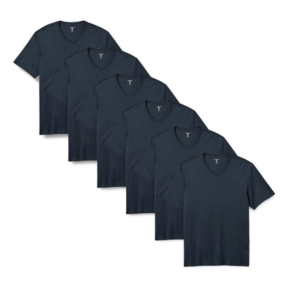 HOTAmazon Essentials Men's Regular-Fit Short-Sleeve T-Shirt, Pack of 6