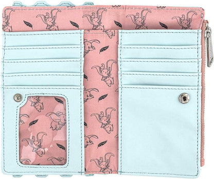 HOTLoungefly Disney Dumbo Circus Ticket Flap Wallet