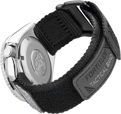 HOTRitche Christmas Gift Nylon Sport Watch Band for men women Quick Release 20MM 22MM Replacement Watch Strap Compatible with Timex Expedition watch Black/Navy Blue/Crimson Red/Pumpkin Orange/Army Green, White Elephant Gifts, Stocking Stuffers For Men