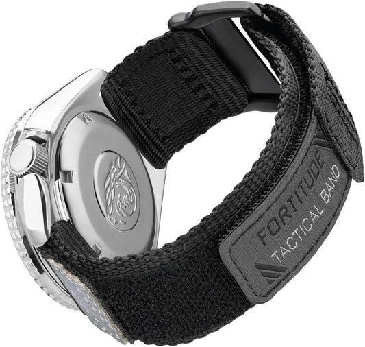 HOTRitche Christmas Gift Nylon Sport Watch Band for men women Quick Release 20MM 22MM Replacement Watch Strap Compatible with Timex Expedition watch Black/Navy Blue/Crimson Red/Pumpkin Orange/Army Green, White Elephant Gifts, Stocking Stuffers For Men