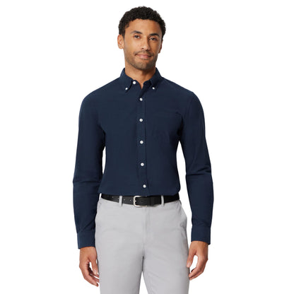 HOTAmazon Essentials Men's Long-Sleeve Pocket Oxford Shirt