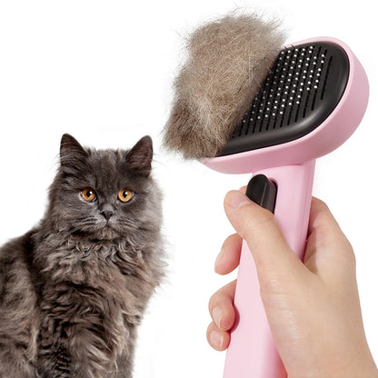 HOTAumuca Cat Brush for Shedding, Cat Brushes for Indoor Cats, Cat Brush for Long or Short Haired Cats, Cat Grooming Brush Cat Comb for Kitten Rabbit Massage Removes Loose Fur