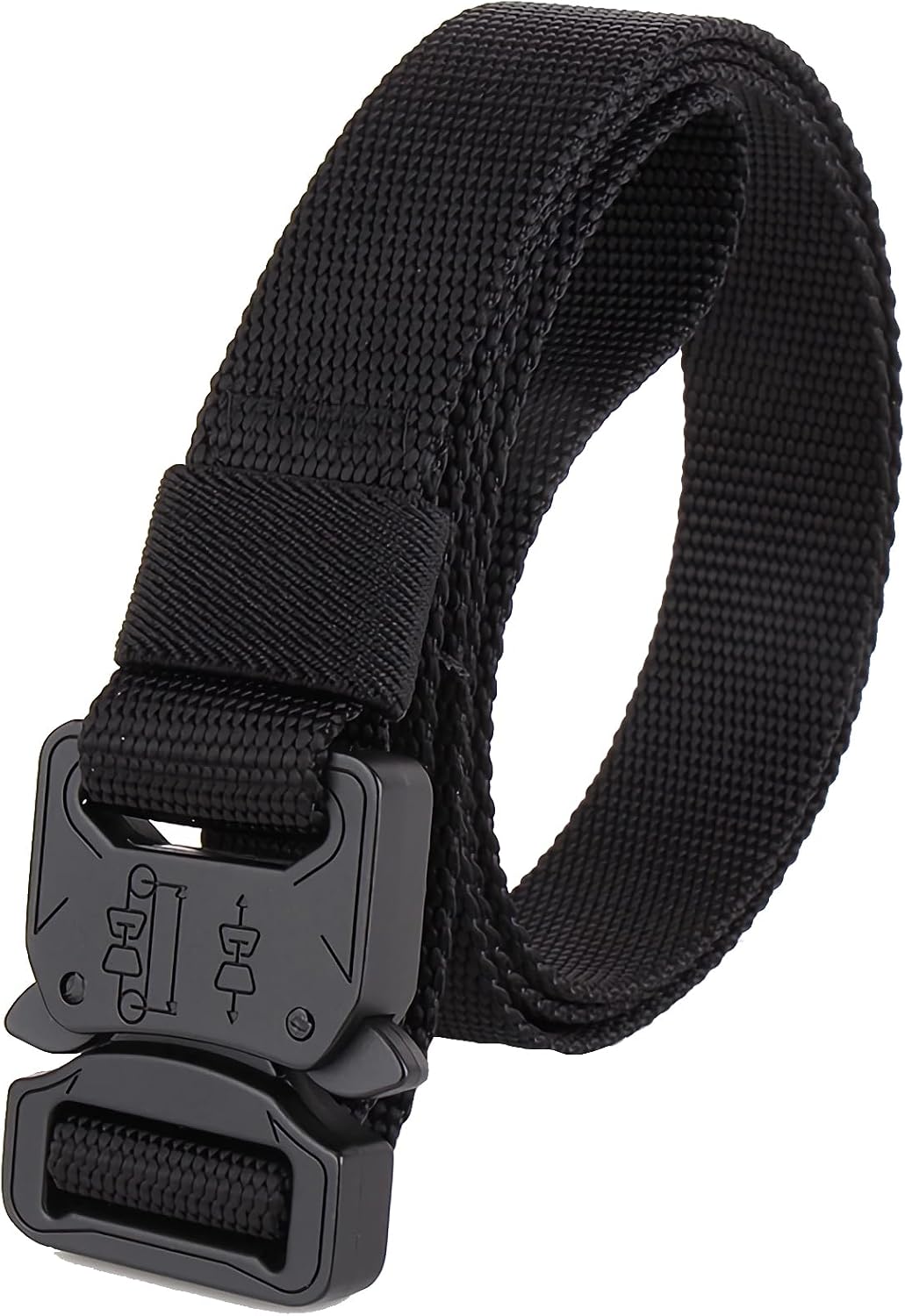 HOT1 inch Tactical Belt for Men, Military Nylon Web Work Belts, Quick Release Buckle Belts