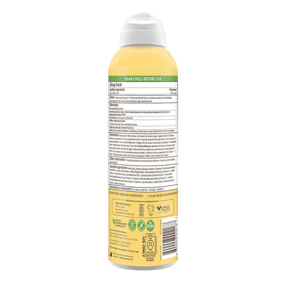 HOTBabo Botanicals Sheer Zinc Continuous Sunscreen Spray SPF30 - Natural Zinc Oxide - Extra Sensitive Skin - Water Resistant - Vegan - Fragrance-Free - Air-Powered Spray - For all ages