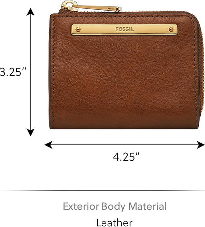 HOTFossil Women's Liza L-Zip Wallet, Scarlet