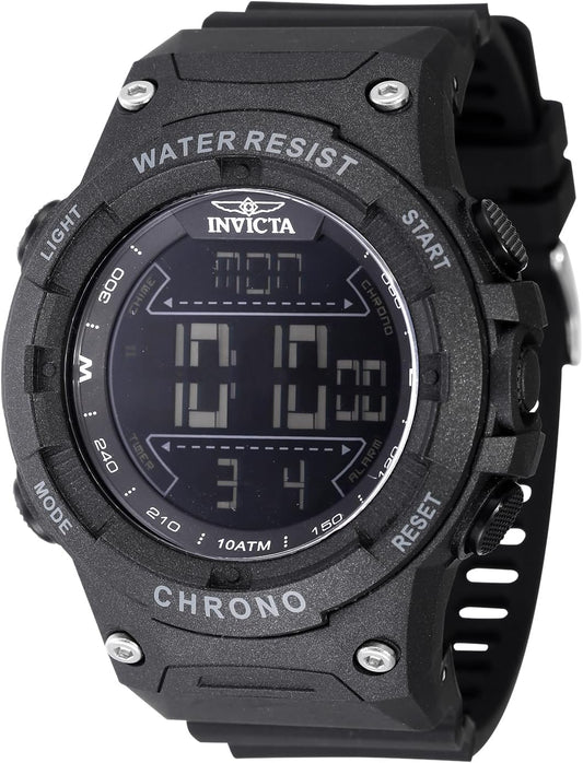 HOTInvicta Racing Men 52mm Dial Electronic Digital