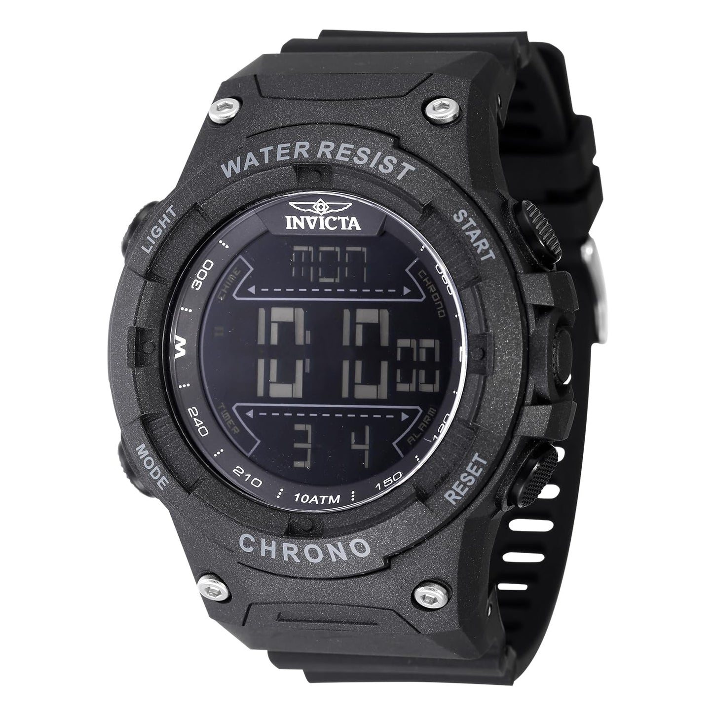 HOTInvicta Racing Men 52mm Dial Electronic Digital