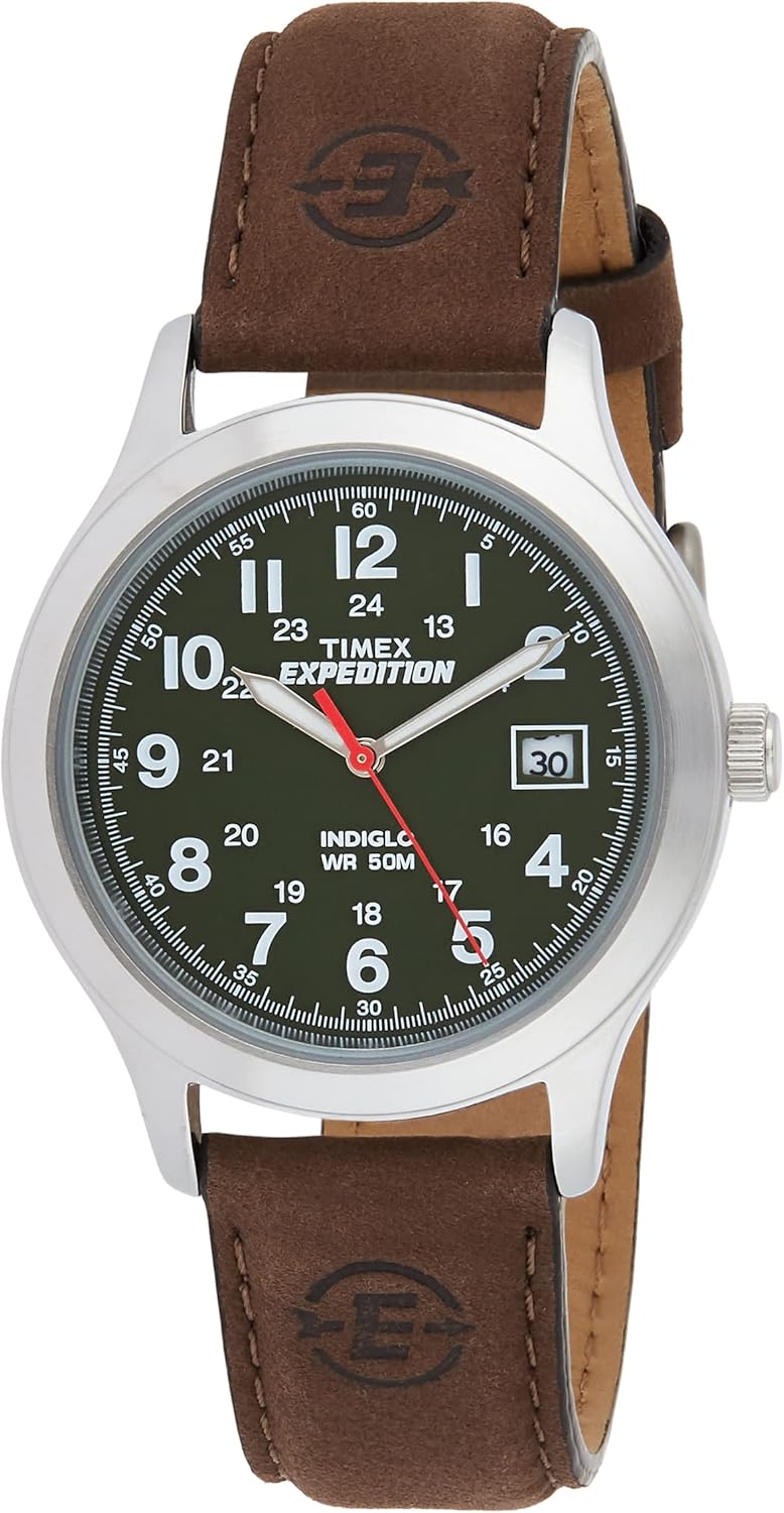 HOTTimex Expedition Metal Field 40mm Men’s Analog Watch | Luminous Hands | 24 Hour Time | Quick Date Function | Rugged Outdoor Watch | 50M Water Resistance