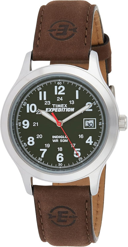 HOTTimex Expedition Metal Field 40mm Men’s Analog Watch | Luminous Hands | 24 Hour Time | Quick Date Function | Rugged Outdoor Watch | 50M Water Resistance