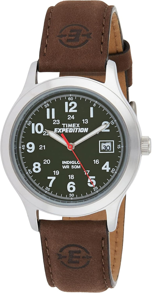 HOTTimex Expedition Metal Field 40mm Men’s Analog Watch | Luminous Hands | 24 Hour Time | Quick Date Function | Rugged Outdoor Watch | 50M Water Resistance