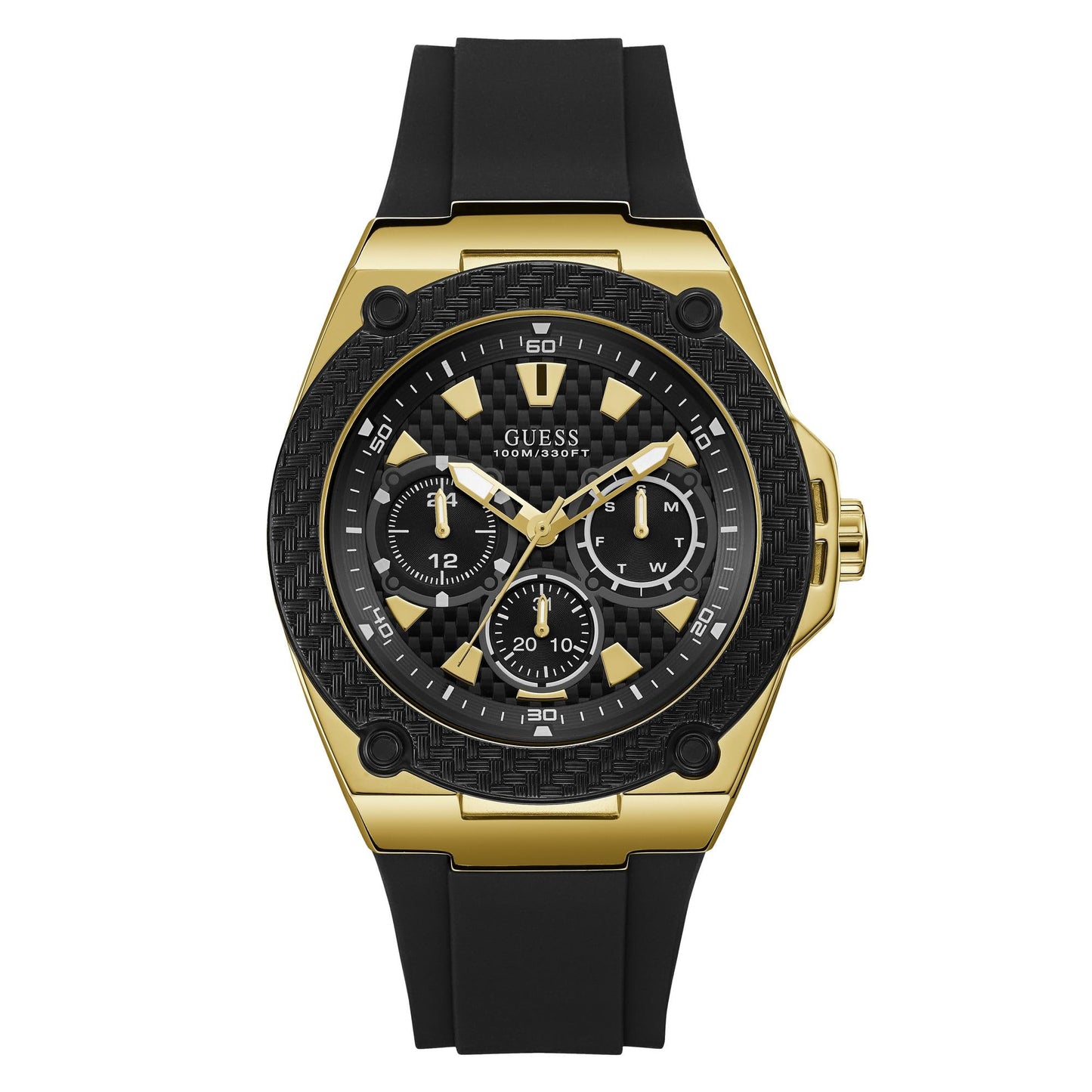 HOTGuess Men's Stainless Steel Quartz Watch