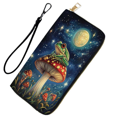 HOTRFID Blocking Wristlet Wallet for Women & Teen Girls-Large Capacity Leather Phone Clutch with Removable Strap,