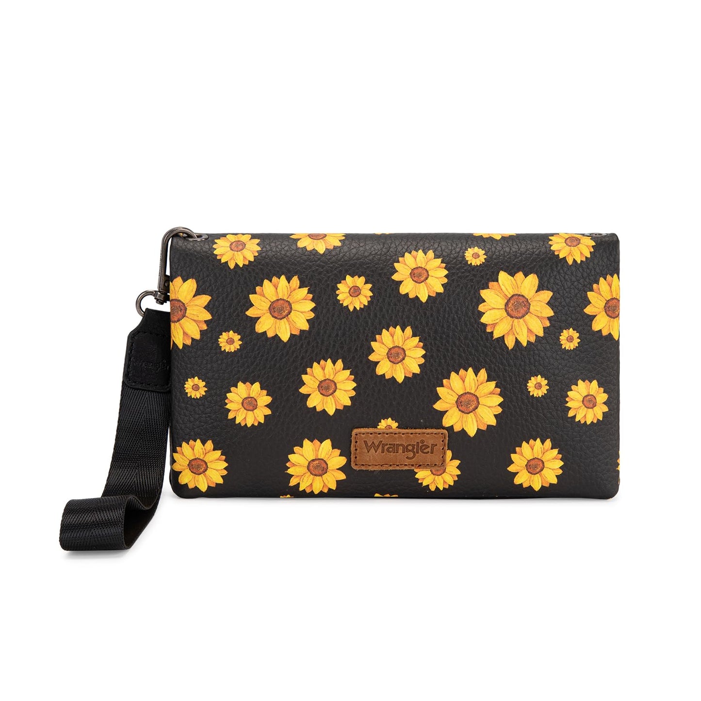 HOTWrangler Crossbody Wallet Small Purse Womens Wristlet Wallet RFID Blocking Bifold Clutch Credit Card Holder Purse