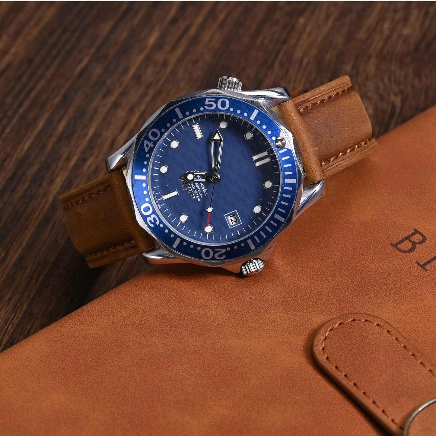 HOTBISONSTRAP Watch Strap, Vintage Leather Replacement Bracelet, Band Width-14mm 15mm 16mm 17mm 18mm 19mm 20mm 21mm 22mm 23mm 24mm
