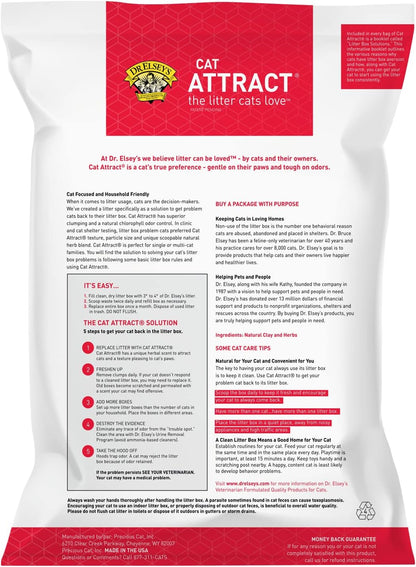 HOTDr. Elsey's® Cat Attract® Clumping Clay Cat Litter 18-lb. Bag