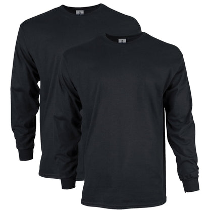 HOTGildan Adult Ultra Cotton Long Sleeve T-Shirt, Style G2400, Multipack