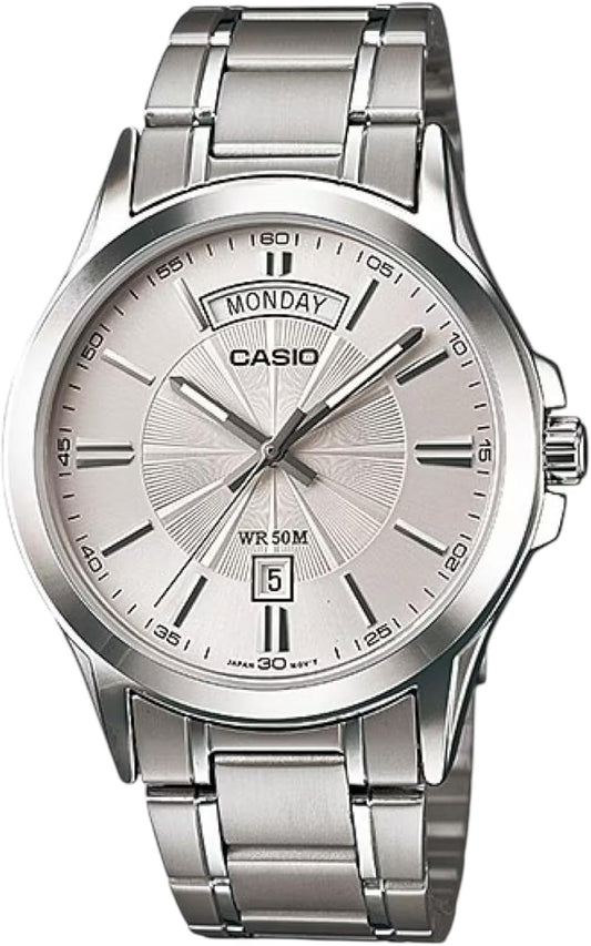 HOTCasio MTP-1381D-7AVDF Men's Analog Quartz Classic Stainless Steel Watch