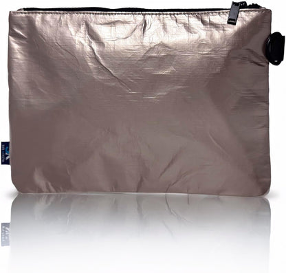 HOTWaterproof Wet Bag with Wrist Strap – Leakproof Beach & Travel Pouch for Wet Swimsuits, Toiletries, Gym Gear & Essentials – Lightweight Tyvek Organizer, 10.25" x 7.5"(Dune)