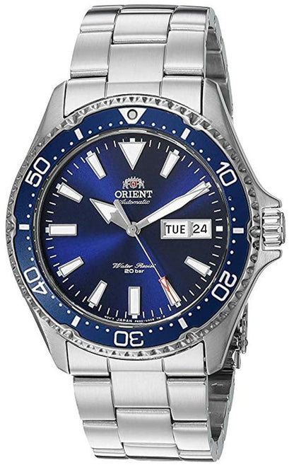 HOTOrient Men's Kamasu Stainless Steel Automatic Diving Watch with Sapphire Crystal