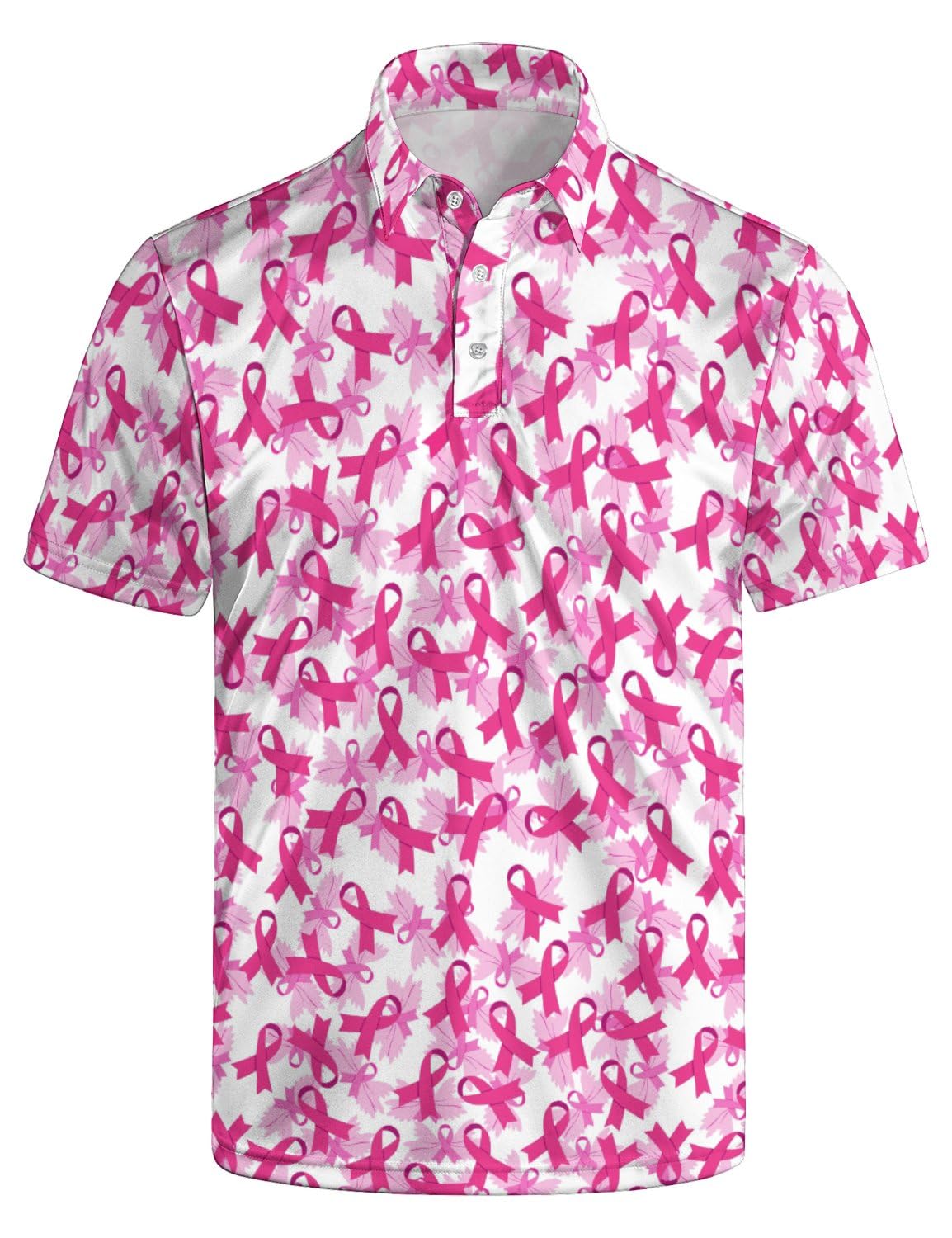 HOTGolf Polos for Men Funny Moisture Wicking Golf Shirts Performance Quick-Dry Polo Shirts Short Sleeve