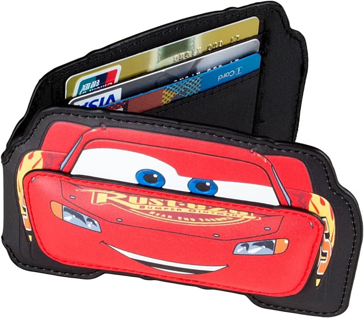 HOTTCB Creations Lightning Mcqueens 3D Cartoon Car Character Bi-Fold Wallet