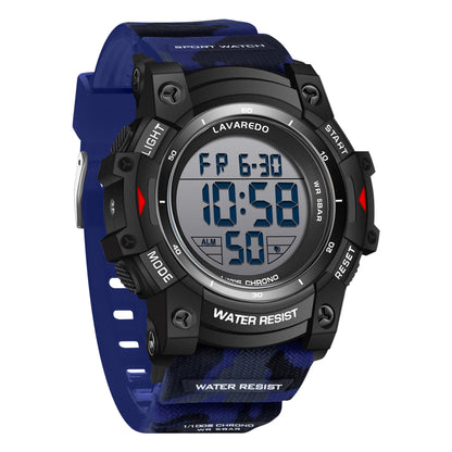 HOTMen's Digital Watch Sports Outdoor Waterproof Watches for Men with LED Backlight Alarm Stopwatch Mens Watches Digital Chronograph Military Date