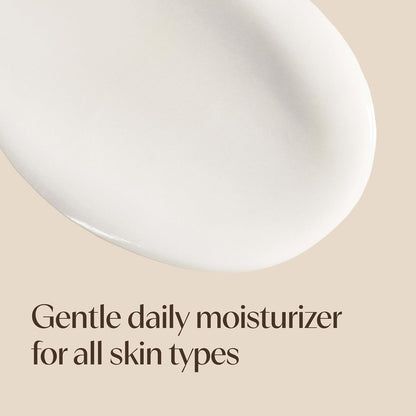 HOTAveeno Positively Radiant Daily Face Moisturizer with SPF 15 Sunscreen, Hydrating Face Lotion with Soy Extract to Improve Skin Tone and Texture, Hypoallergenic Formula, Oil-Free, 4 Fl Oz
