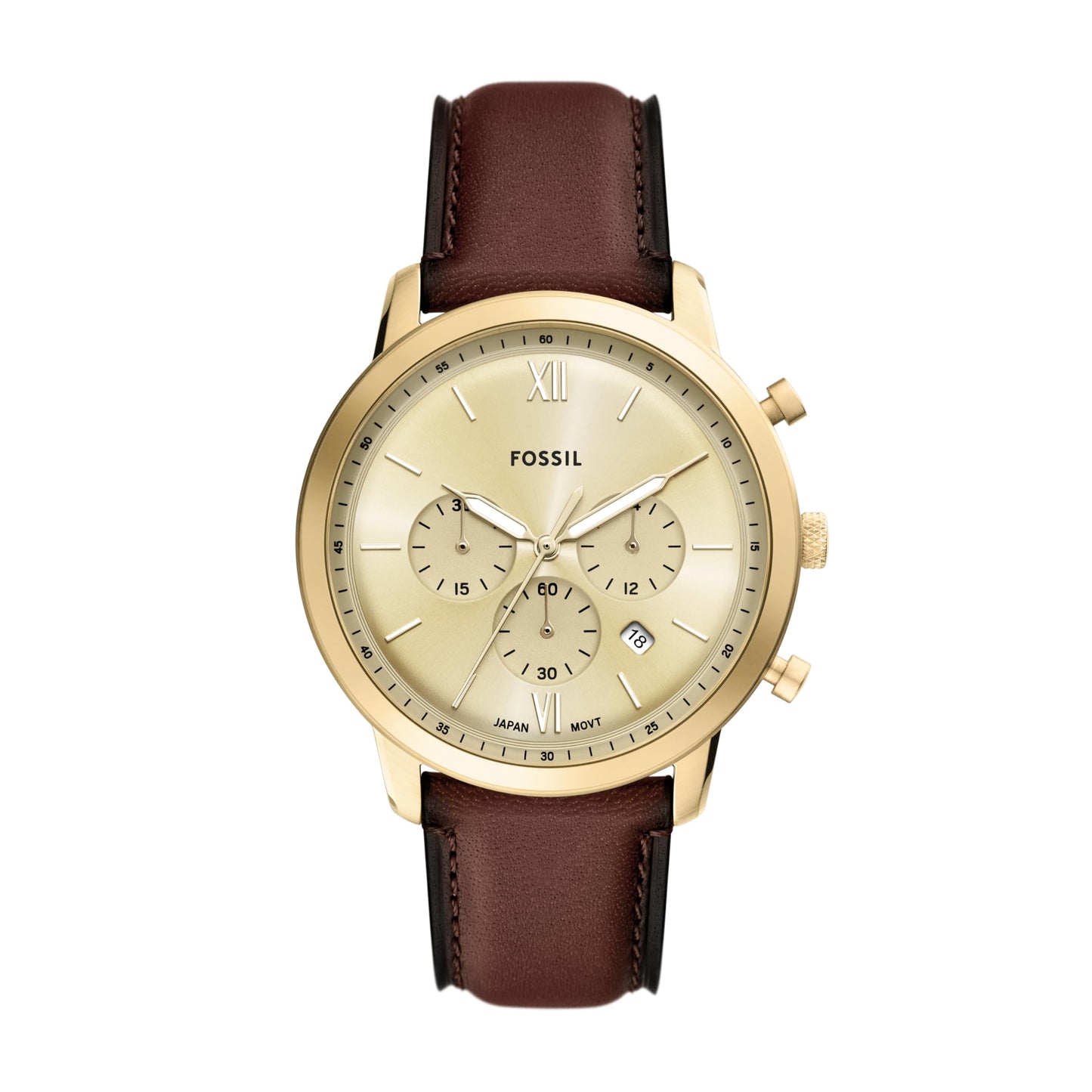 HOTFossil Men's Watch, Neutra Quartz Stainless Steel Chronograph Watch for Men