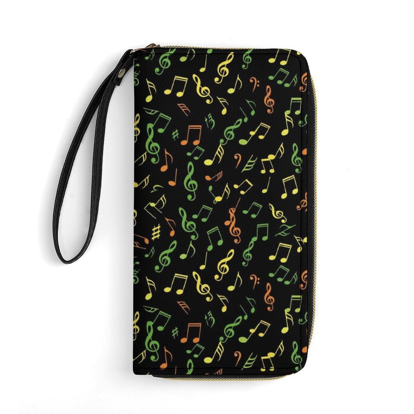 HOTWomen's Wallet Ladies Wristlet, Large Capacity, Zipper Pocket, Perfect for ID Cards, Chicken Cute