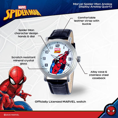 HOTMarvel Spider-Man Adult Vintage Analog Quartz Watch
