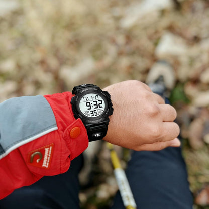 HOTLN LENQIN Mens Watches Digital Watch Sports Watches for Men Waterproof Wrist Watch with LED Screen Large Face Back Light Alarm Date Stopwatch Military Tactical Watch