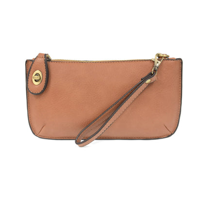 HOTJoy Susan Women's Fashion Purse Mini Crossbody Wristlet Clutch Handbag - Stone