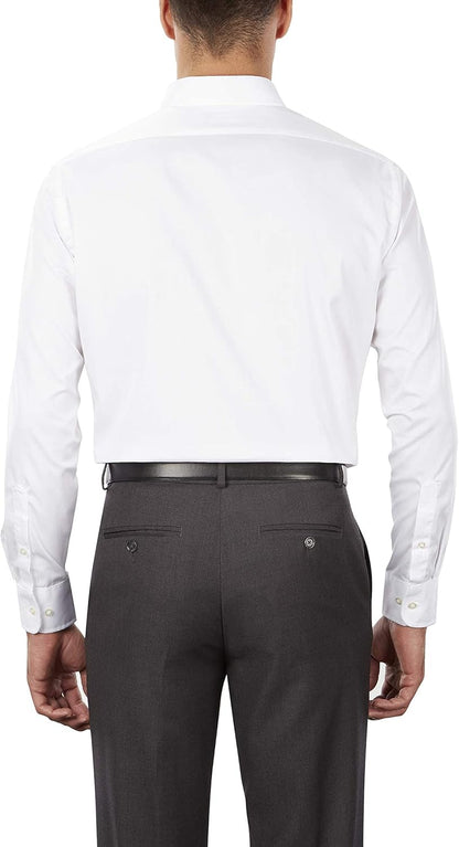 HOTVan Heusen Men's Pinpoint Solid Shirt